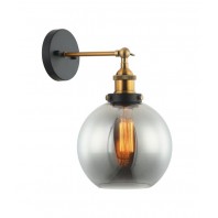 CLA-Pesini-Interior Wine Glass with Antique Brass/ Chrome Highlight Wall Lights